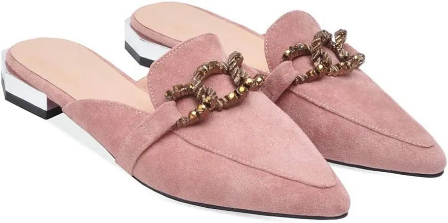 MIOKE womens Mule,flats,flat,mules