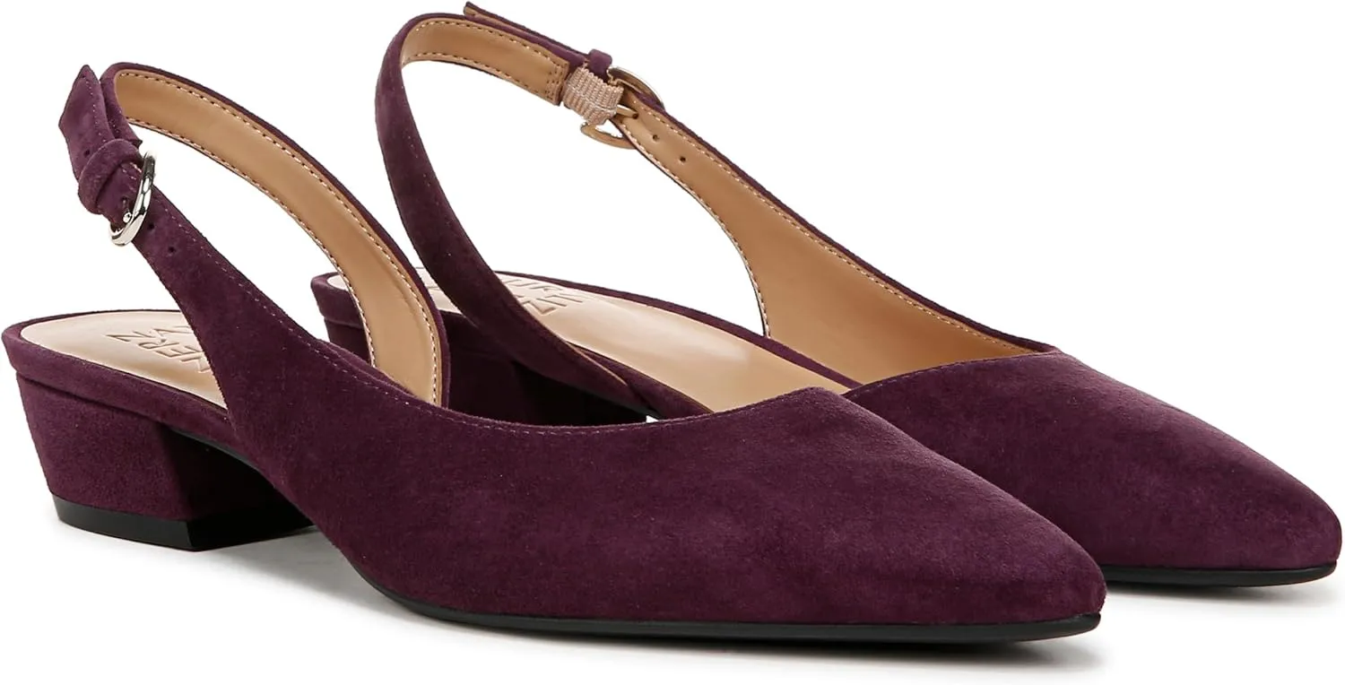 Naturalizer Women's Banks Slingback Pointed Toe Low Heel Pump