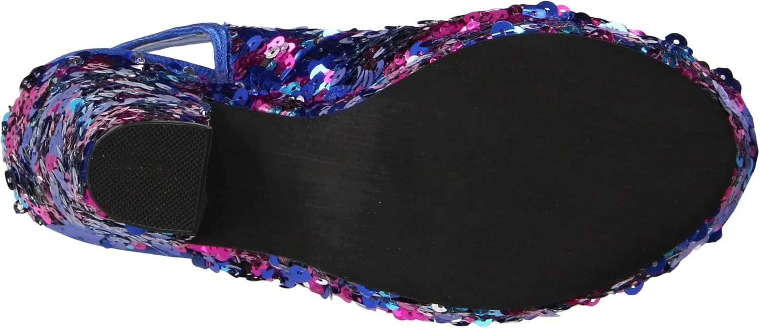 Naughty Monkey Women's Confetti Platform Pump