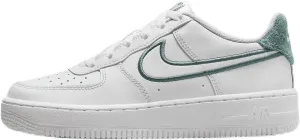 Nike Air Force 1 LV8 3 Big Kids' Shoes (FZ2008-100, Summit White/Bicoastal/Summit White) Size 3.5