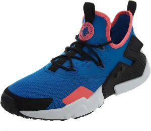 Nike Air Huarache Drift Lifestyle Mens Sneakers (10.5 M US, Blue Nebula/Black-Black/White)