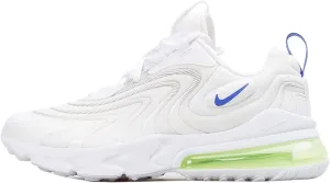 Nike Air Max 270 React ENG GS Running Trainers CZ4215 Sneakers Shoes (UK 4.5 us 5Y EU 37.5, White Sapphire Laser Orange 100)