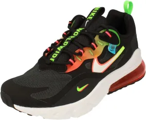Nike Air Max 270 React GS Running Trainers DB4676 Sneakers Shoes (UK 5.5 us 6Y EU 38.5, Black White Green Strike 001)