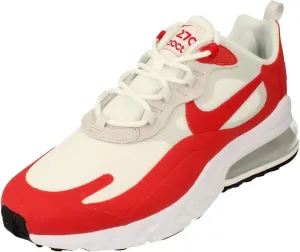 Nike Air Max 270 React Mens Running Trainers CW2625 Sneakers Shoes (UK 6 US 7 EU 40, White University red 100)