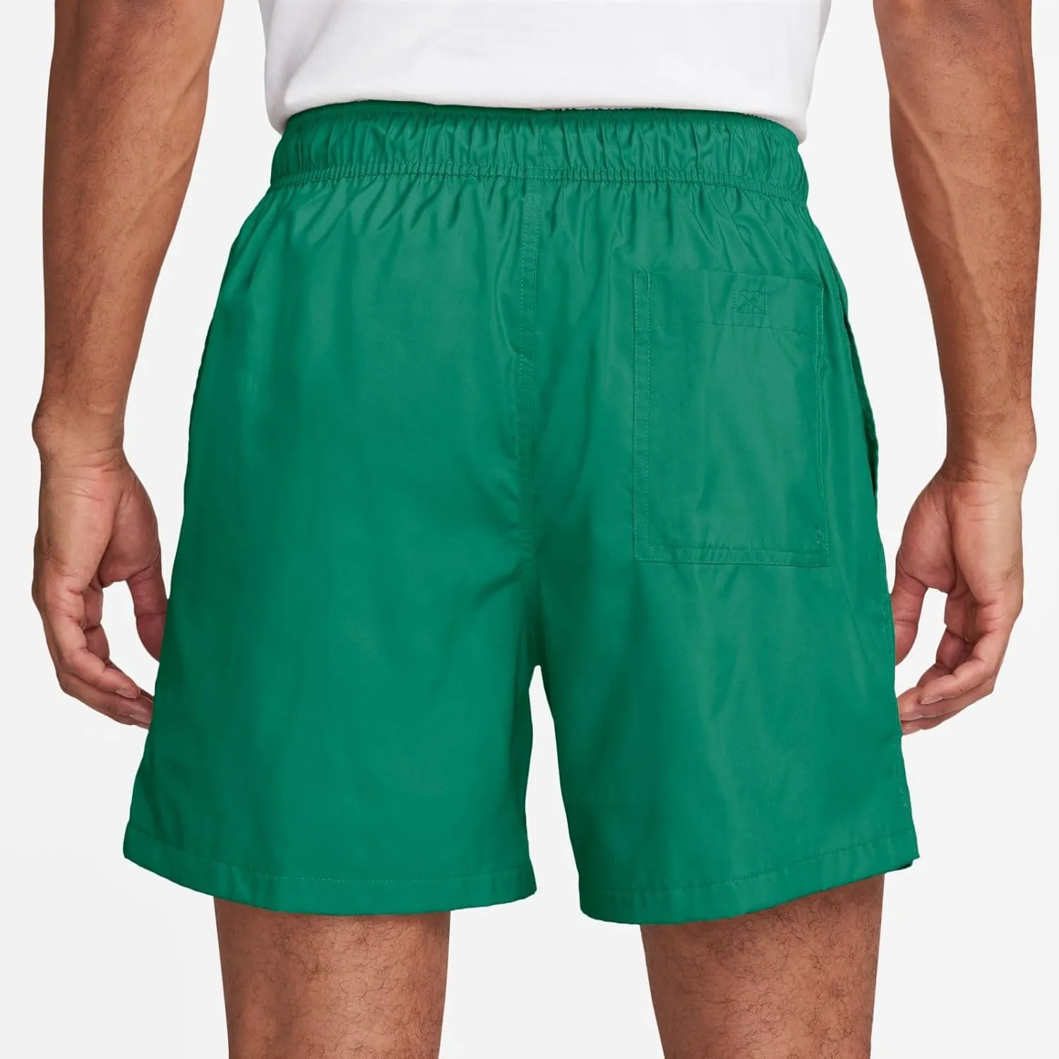 Nike Club Men's Woven Flow Shorts (FN3307-365) (FN3307-365, Malachite/White)