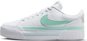 Nike Court Legacy Lift MT - Women's (FZ3770-100, White/Mint Foam/Barely Green)