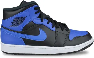 Nike Men's High-Top Sneakers Basketball Shoe, Blue Black Hyper Royal White 077, 9 US