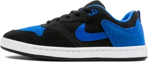 Nike Men's Sb Alleyoop Skate Shoe, Black/Royal Blue-white, 8.5