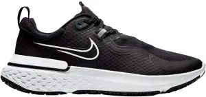 Nike React Miler Shield Mens Running Trainers CQ7888 Sneakers Shoes (UK 10 US 11 EU 45, Black White Pure Platinum 002)
