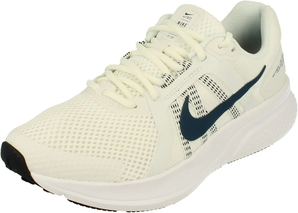Nike Run Swift 2 Mens Running Trainers CU3517 Sneakers Shoes (UK 7.5 US 8.5 EU 42, Summit White Valerian Blue 101)