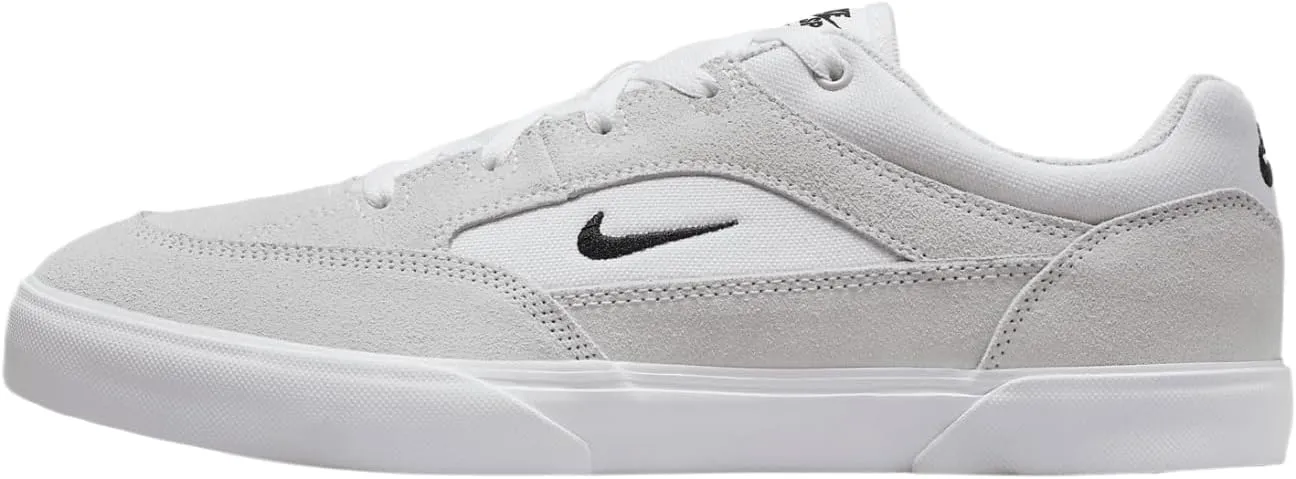 Nike SB Malor Men's Shoes (FV6064-101, White/Summit White/Gum Light) Size 8