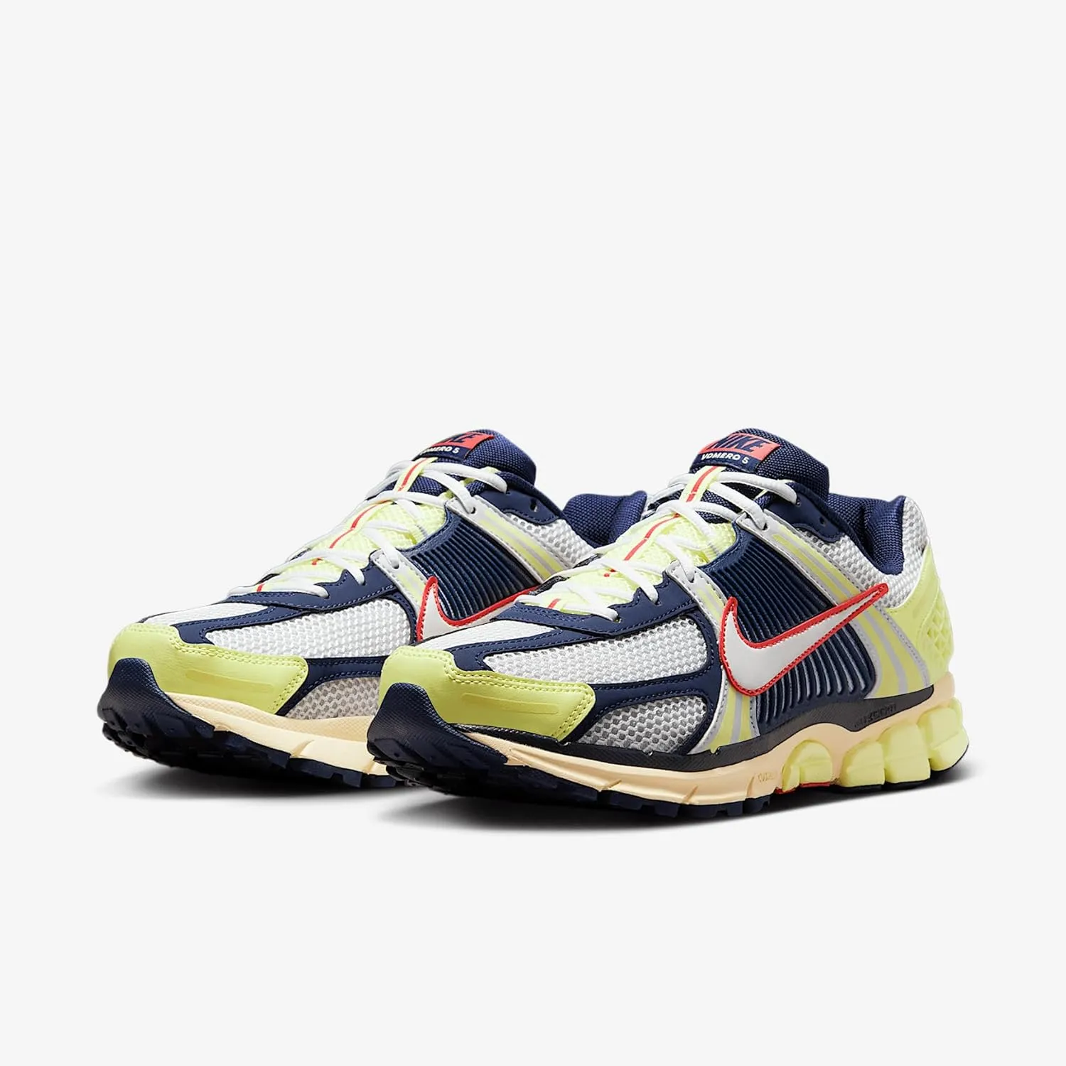 Nike Zoom Vomero 5 Men's Shoes (IB4004-701, Barely Volt/Midnight Navy/Pure Platinum/White)