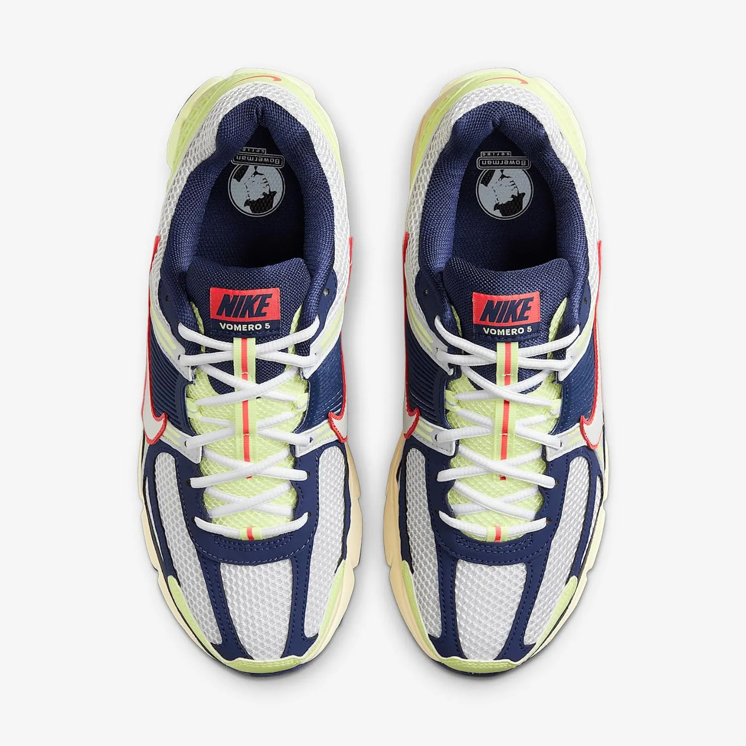 Nike Zoom Vomero 5 Men's Shoes (IB4004-701, Barely Volt/Midnight Navy/Pure Platinum/White)