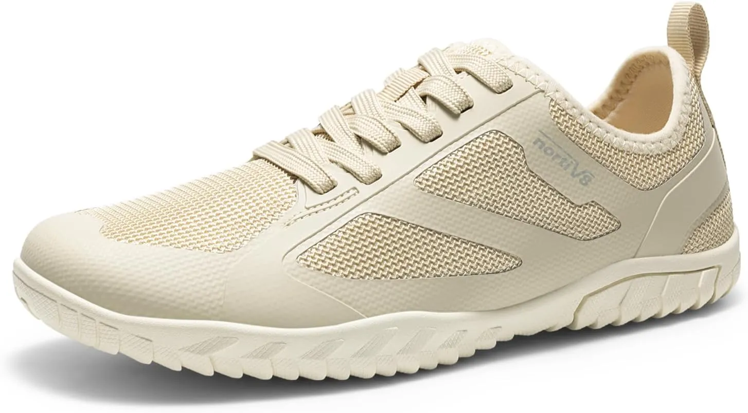 NORTIV 8 Barefoot Water Shoes for Women Men Minimalist Breathable & Comfortable Beach Swim Boat Pool Outdoor Walking Shoes, Zero Drop Sole, Seagull