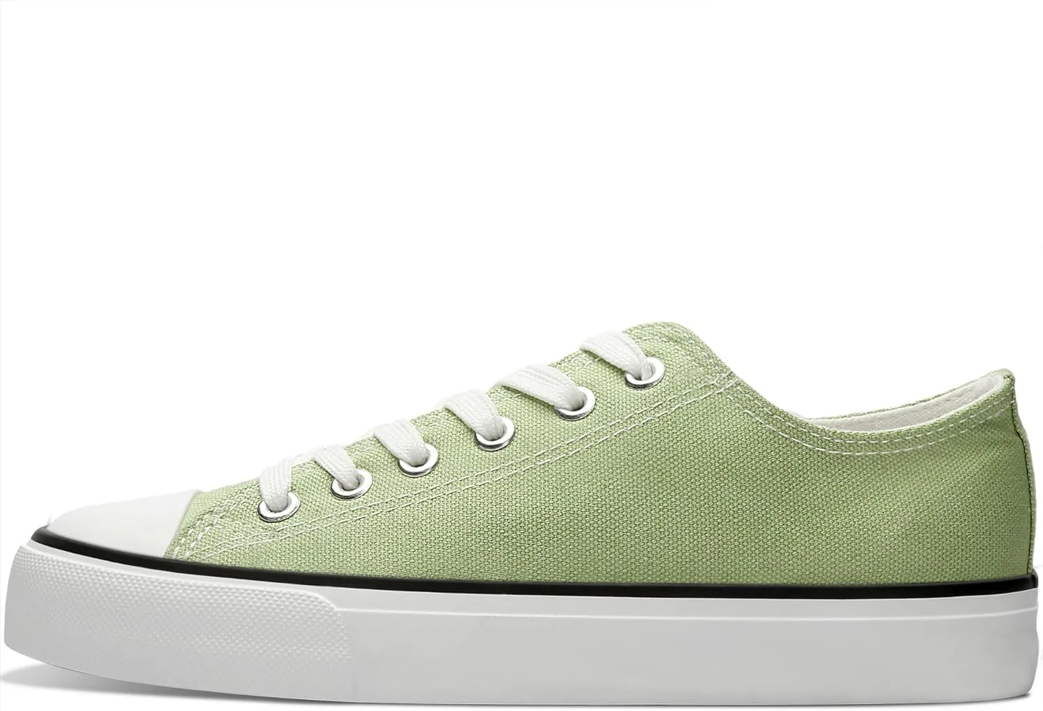 Obtaom Unisex Canvas Shoes Low Top Fashion Sneakers Slip on Walking Shoe