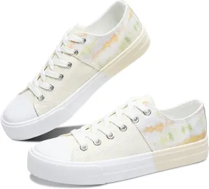 Obtaom Unisex Canvas Shoes Low Top Fashion Sneakers Slip on Walking Shoe