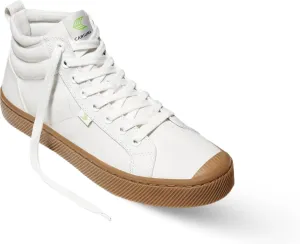OCA High Gum Canvas Sneakers, Comfortable Shoes for Men, Lightweight & Sustainable, Versatile Casual Footwear with 100% Vegan Insoles, Rubber