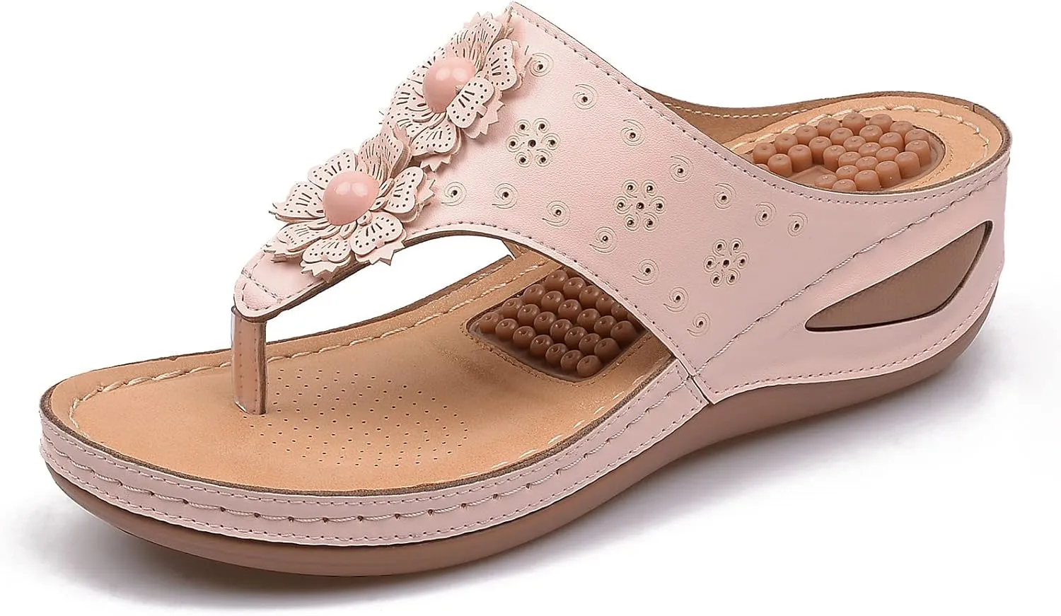 Orthotic Sandals for Women Adjustable Strap Arch Support Recovery Footwear Comfortable Walking Slides Plantar Fasciitis Relief Summer Outdoor