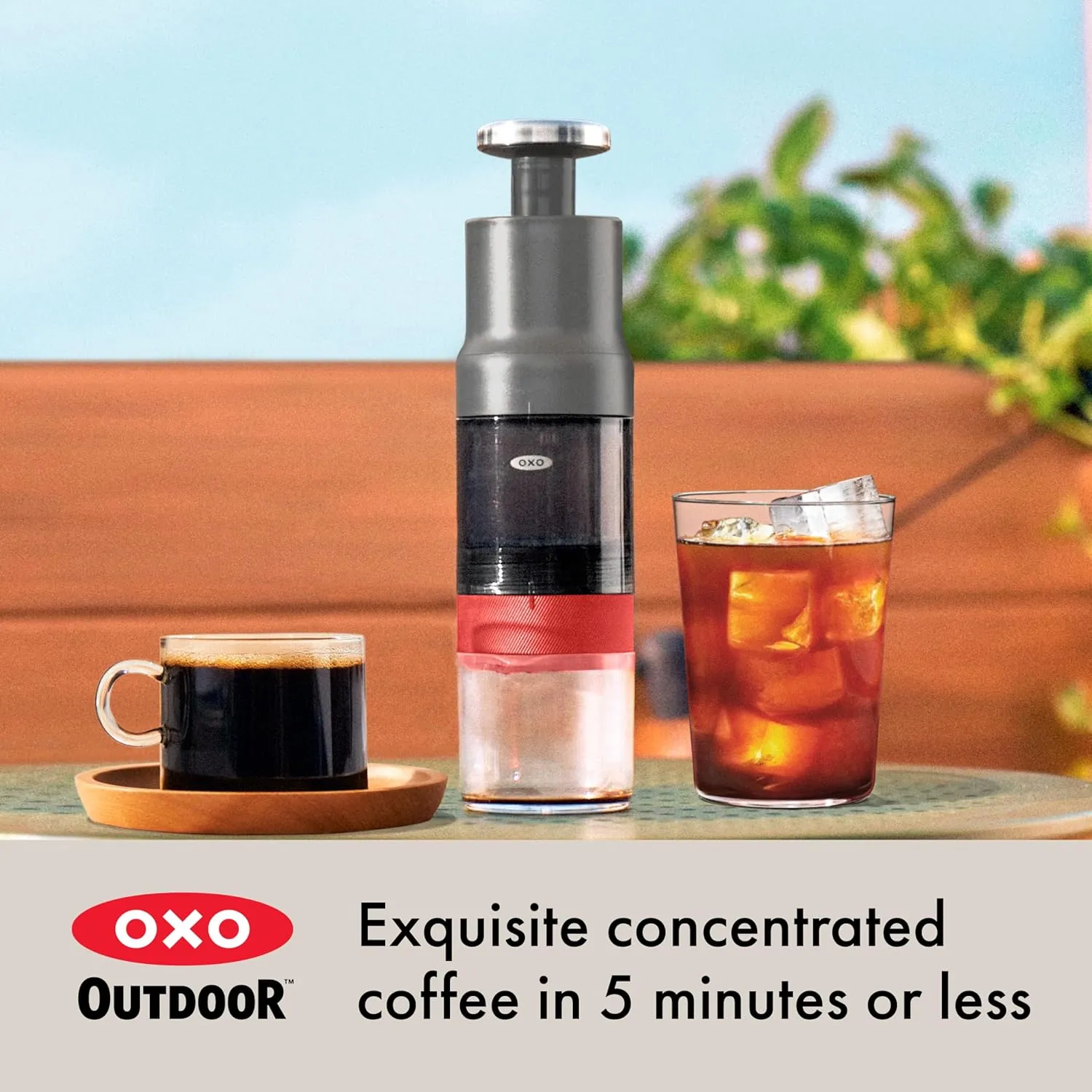 OXO Outdoor Rapid Brewer with Travel Bag