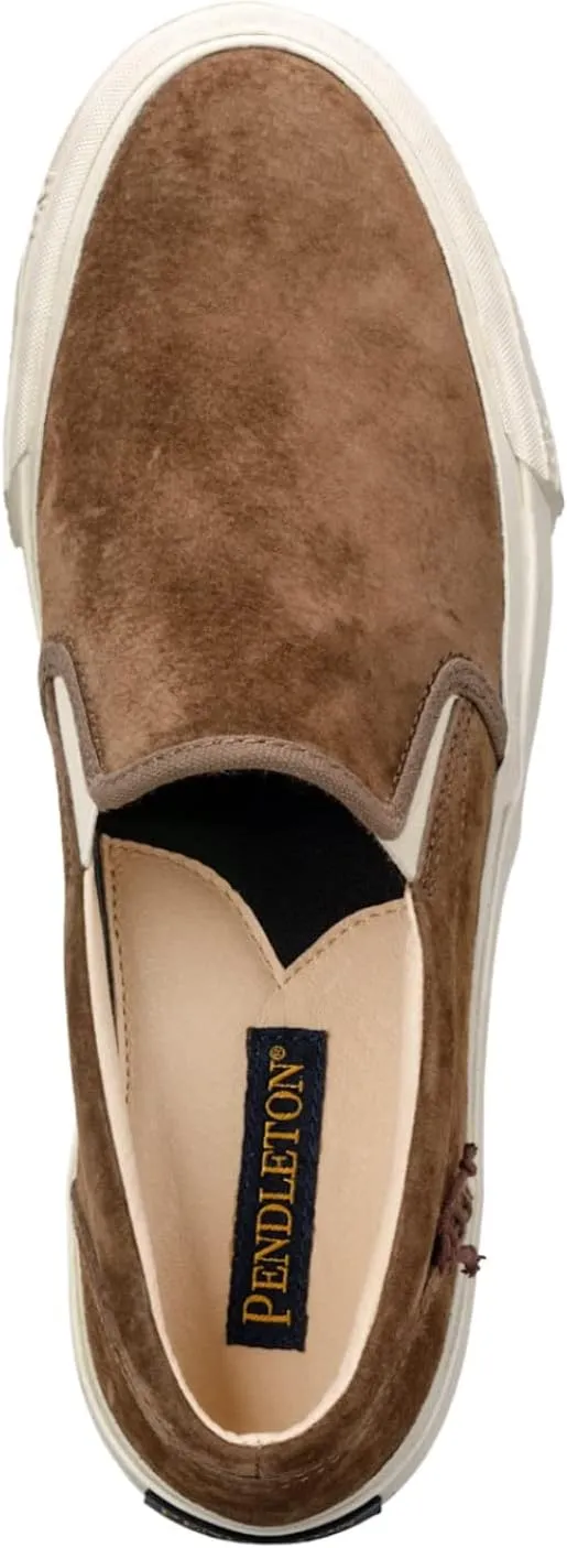 PENDLETON Rover Men's Suede Slip-On Shoe - 100% Suede Leather with Crystal Rubber Soles for Unparalleled Comfort