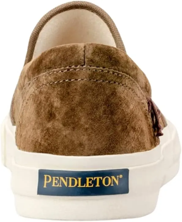 PENDLETON Rover Men's Suede Slip-On Shoe - 100% Suede Leather with Crystal Rubber Soles for Unparalleled Comfort