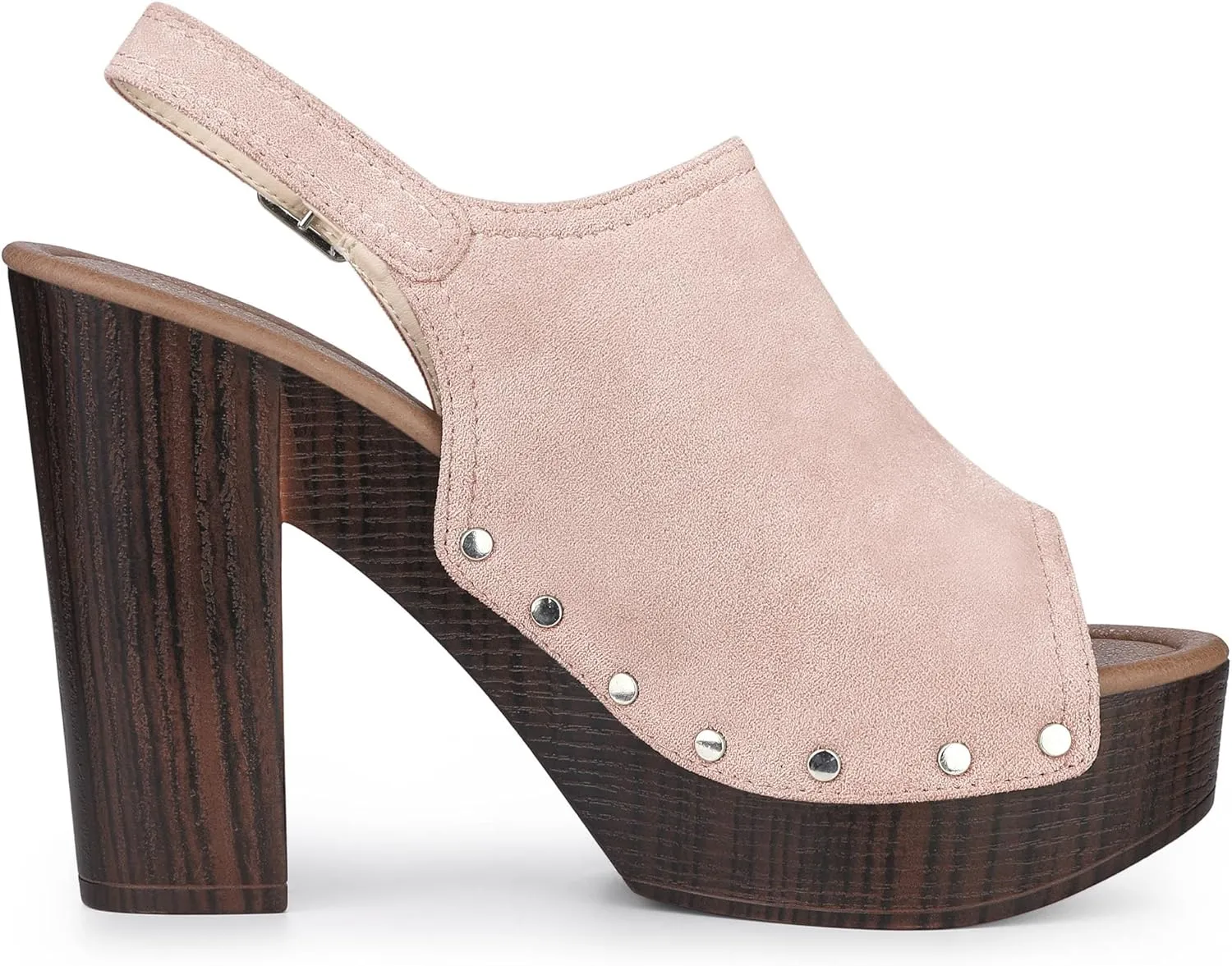 Perphy Slingback Platform Chunky High Heel Sandals for Women