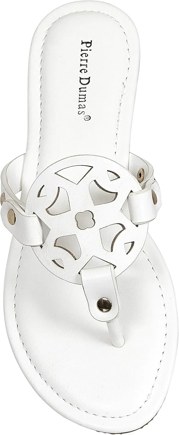 Pierre Dumas Women's Colored Flat Sandals