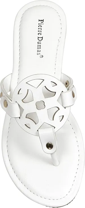 Pierre Dumas Women's Colored Flat Sandals