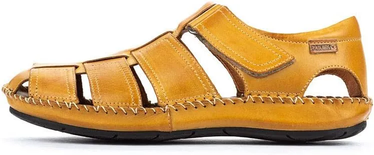 PIKOLINOS Flat Sandals Leather Tarifa for Man