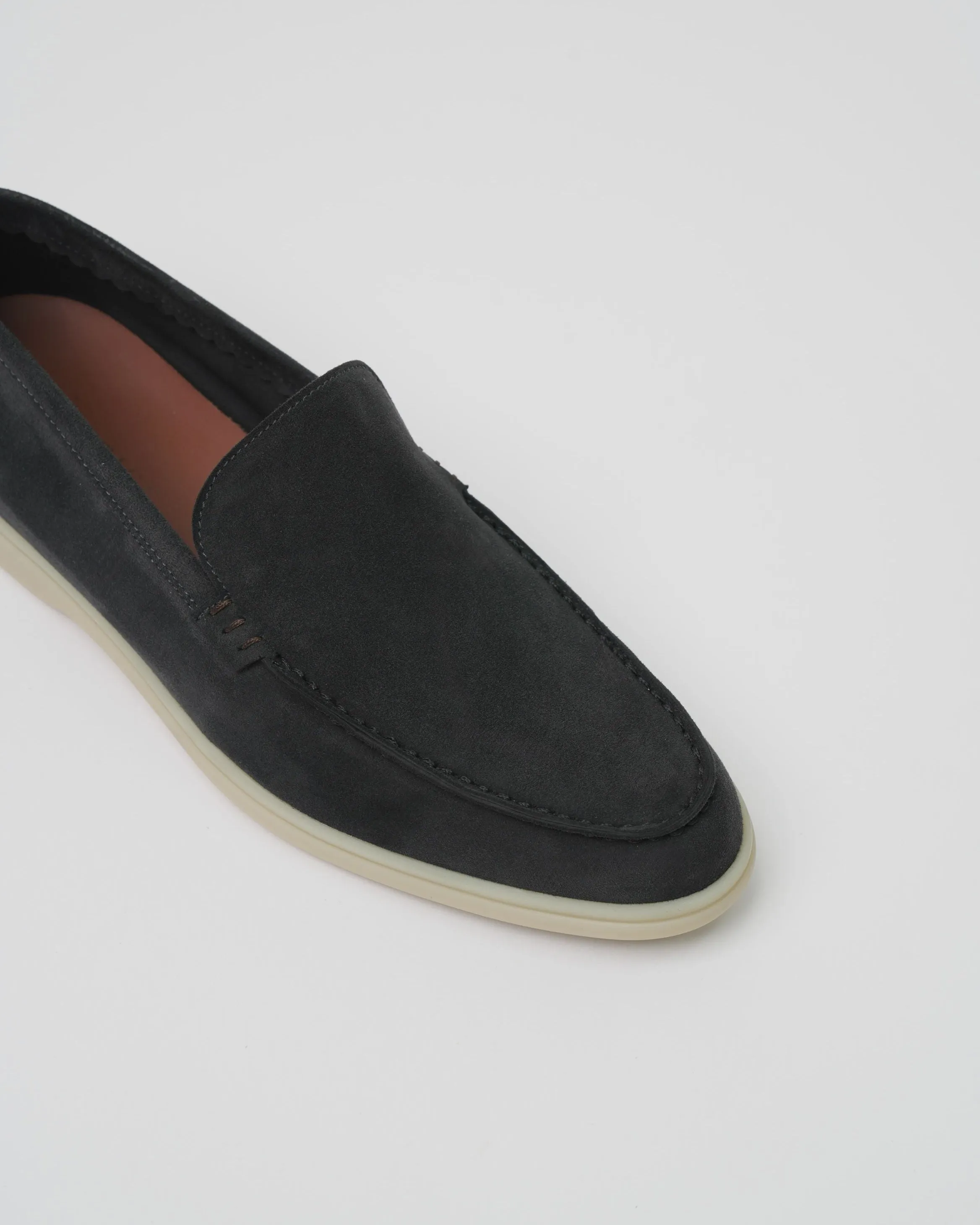 PS - MD92 Loafer Summer Walk - Suede Black