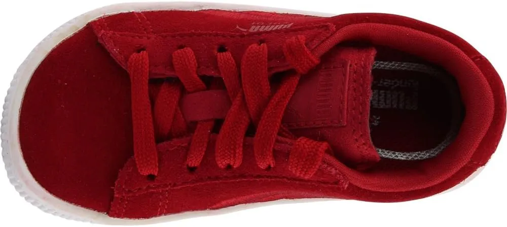 PUMA Girls' Suede Classic Badge PS Sneaker