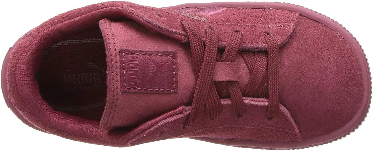 PUMA Girls' Suede Classic Badge PS Sneaker