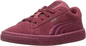PUMA Girls' Suede Classic Badge PS Sneaker