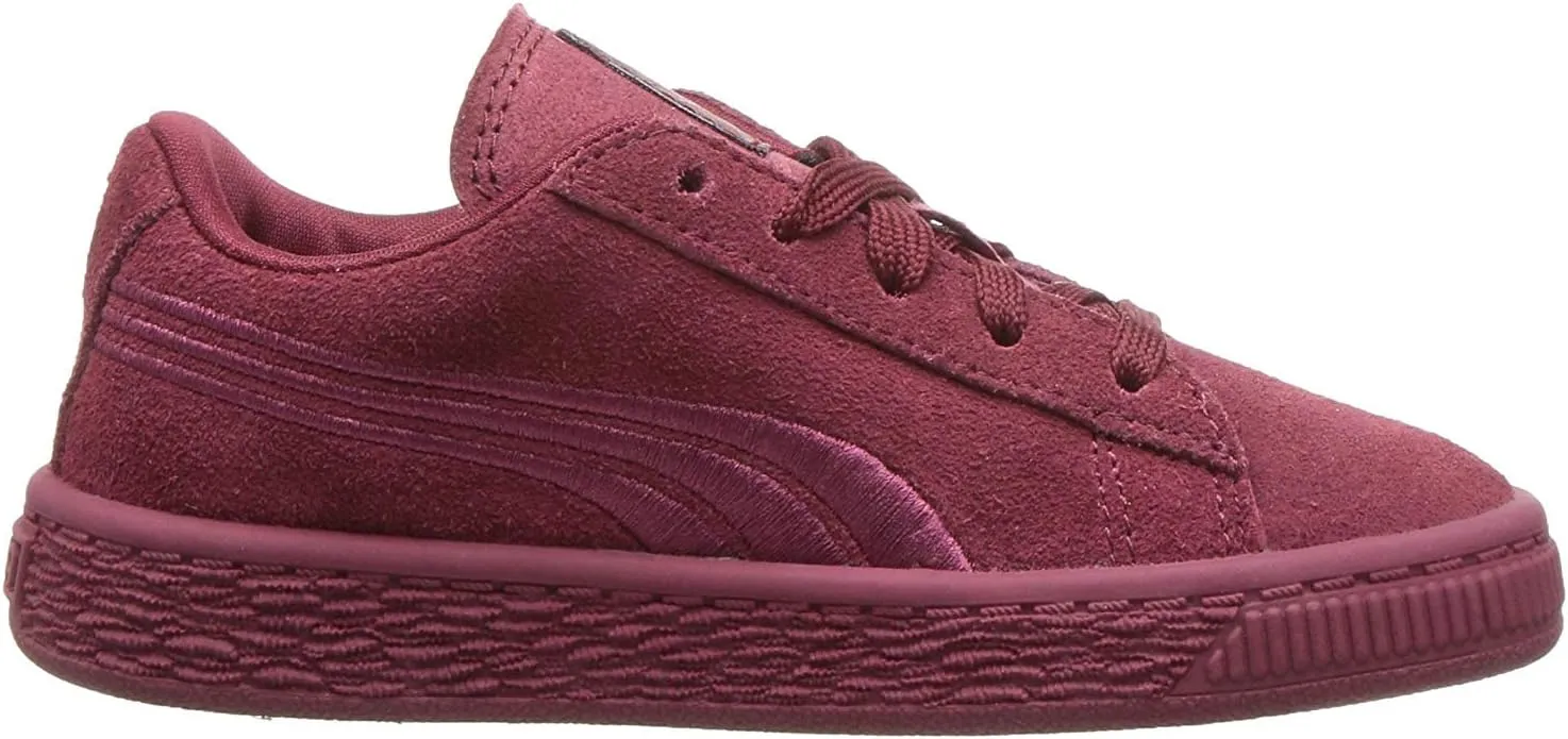 PUMA Girls' Suede Classic Badge PS Sneaker