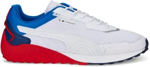 Puma Mens BMW MMS Speedfusion Lace Up Sneakers Shoes Casual - White