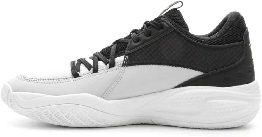 Puma Mens Court Rider I Basketball Sneakers Shoes - Black, White