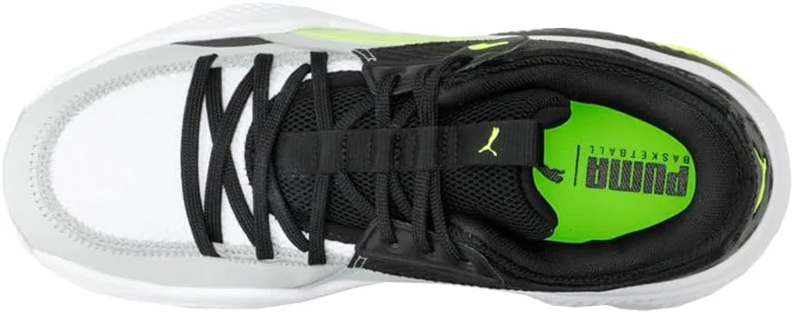 Puma Mens Court Rider I Basketball Sneakers Shoes - Black, White