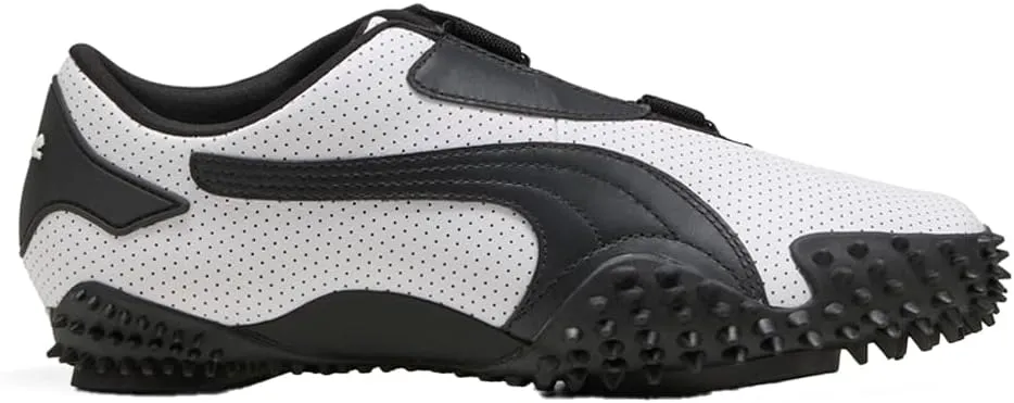 Puma Mens Mostro Perforated Leather Slip On Sneakers Shoes Casual - White - Size 7.5 M