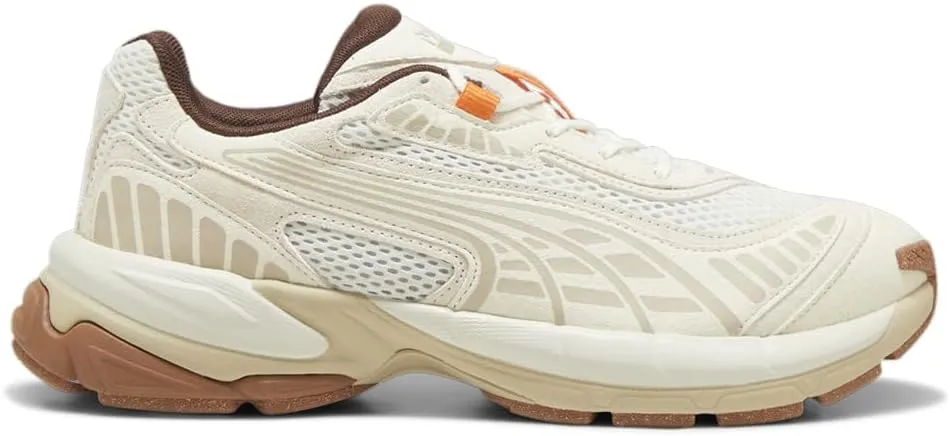 PUMA Mens P.A.M X Velophasis V002 Lace Up Sneakers Shoes Casual - Beige, White - Size 8 M