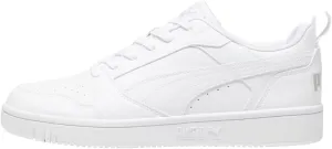 Puma Mens Rebound V6 Low Lace Up Sneakers Shoes Casual - White