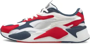 PUMA Mens RS-X³ RWB Sneakers (White, 10.5)