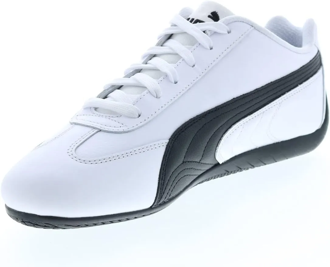 PUMA Mens Speedcat Shield Lace Up Sneakers Casual Shoes Casual - White