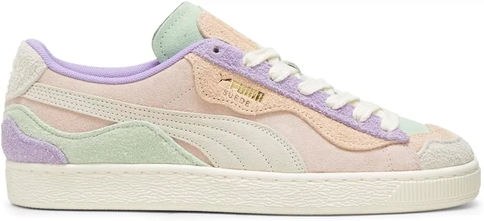 PUMA Mens Suede Trippy Lace Up Sneakers Shoes Casual - Green, Orange, Purple - Size 11 M