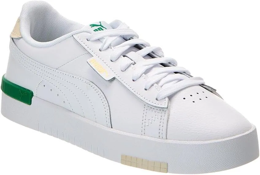 PUMA Womens Jada Renew Lace Up Sneakers Shoes Casual - White - Size 10 M