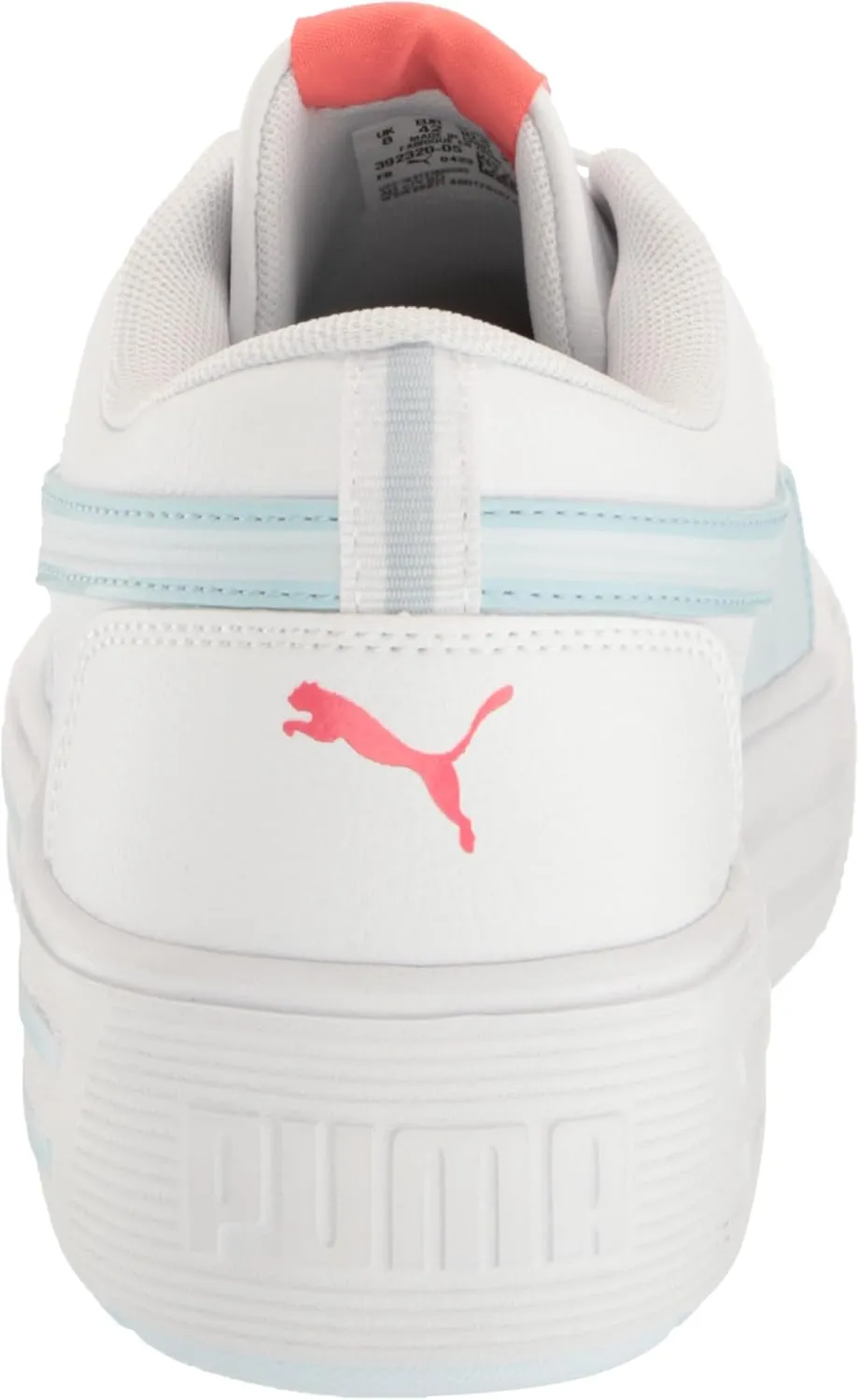 PUMA Women's Kaia 2.0 Mid Shoes, White-ICY Blue-Electric Blush, 11