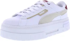 Puma Womens Mayze Crashed Selflove White Lifestyle Sneakers Shoes 8.5