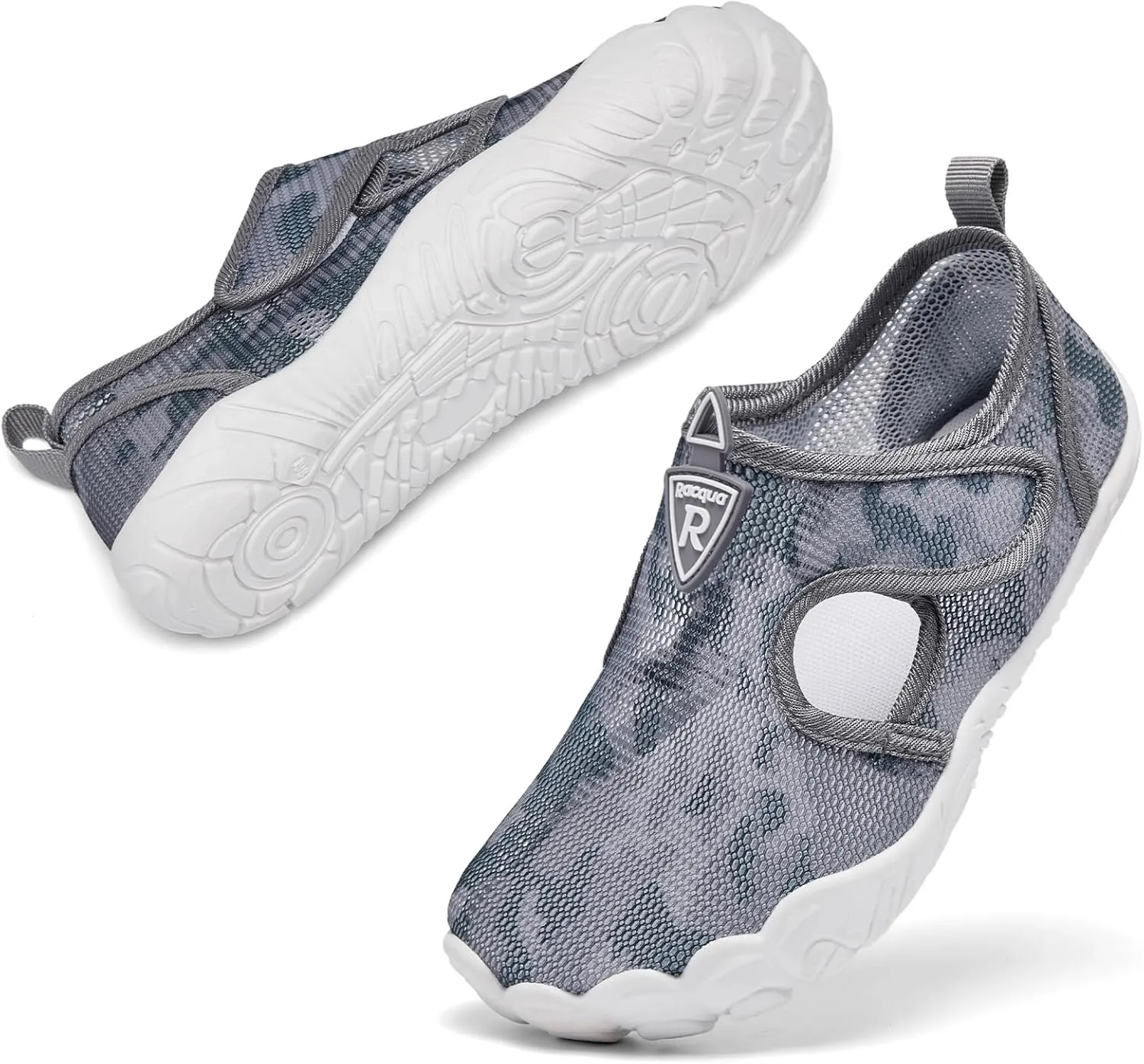 Racqua Kids Water Shoes Beach Swim Breathable Quick Dry Shoes for Boys Girls (Little Kid/Big Kid)