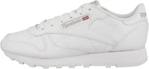 Reebok Classic Men's Classic Leather Fashion Sneakers, Ftwr White Ftwr White Pure Grey 3, 6.5