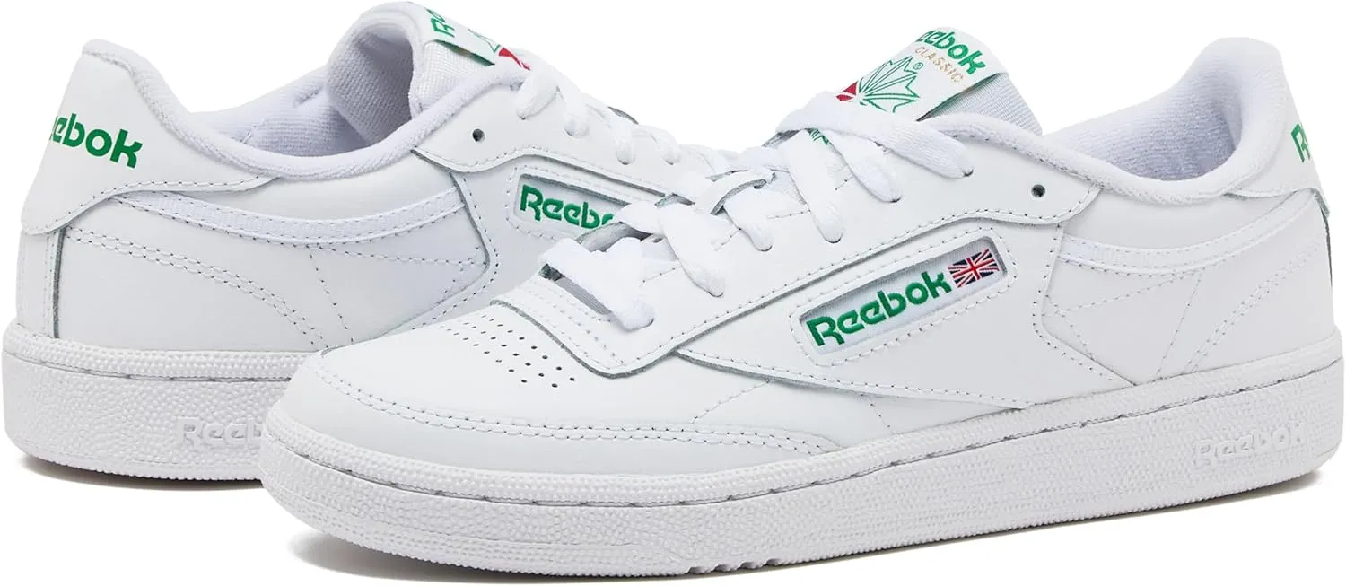 Reebok Club C 85 Tennis Shoes for Women - White Womens Sneakers