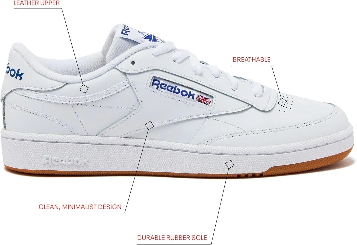 Reebok Men's Club C 85 Tennis Sneaker